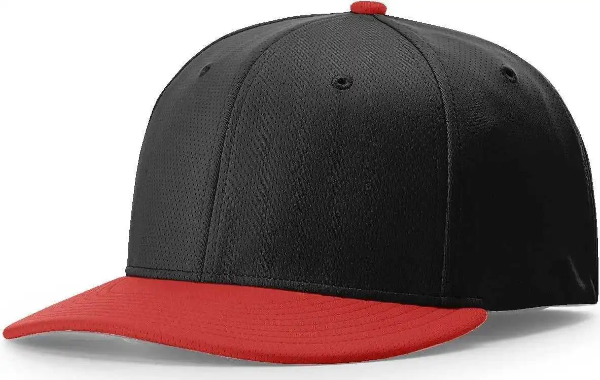 Richardson Pts50 Matrix r Flex Caps Black Red / Xs Sm