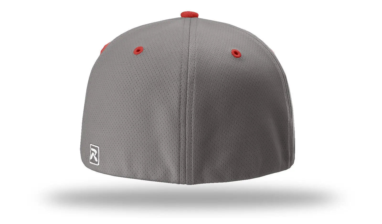 Richardson Pts50 Matrix R-flex Caps - Charcoal Red - Dark Gray / Xs-sm