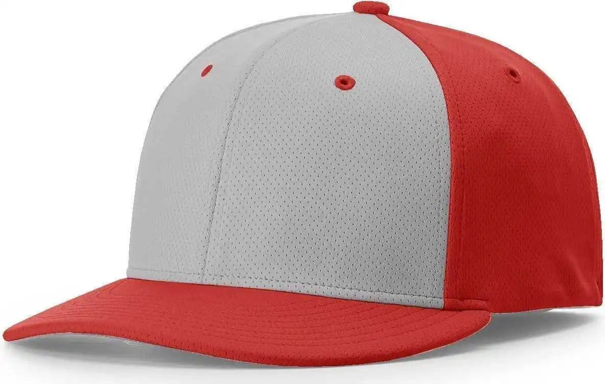 Richardson Pts50 Matrix R-flex Caps - Gray Red Alt - Xs-sm