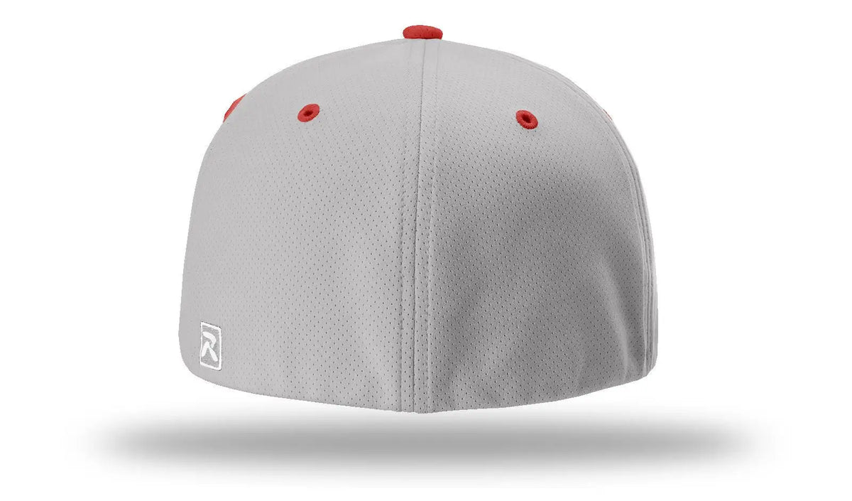 Richardson Pts50 Matrix R-flex Caps - Gray Red Comb