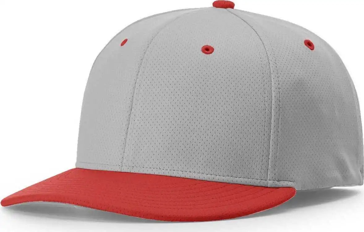 Richardson Pts50 Matrix R-flex Caps - Gray Red Comb - Xs-sm