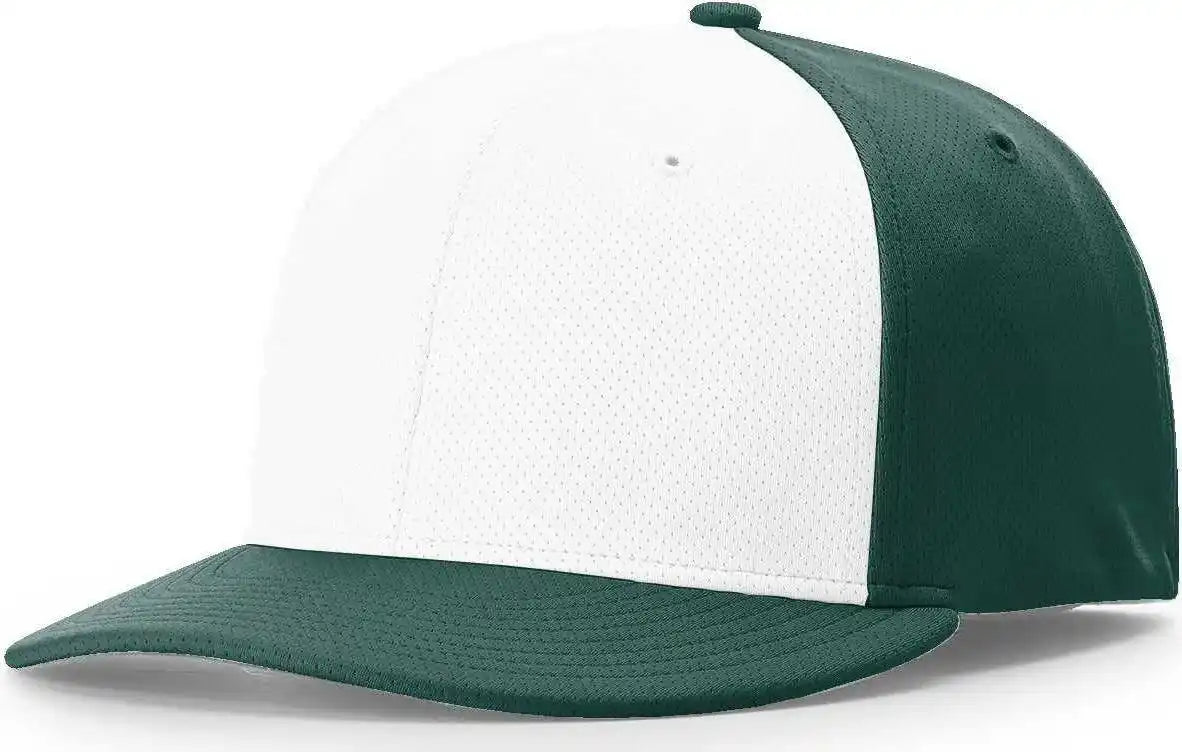 Richardson Pts50 Matrix R-flex Caps - White Dark Green Alt - Forest / Xs-sm