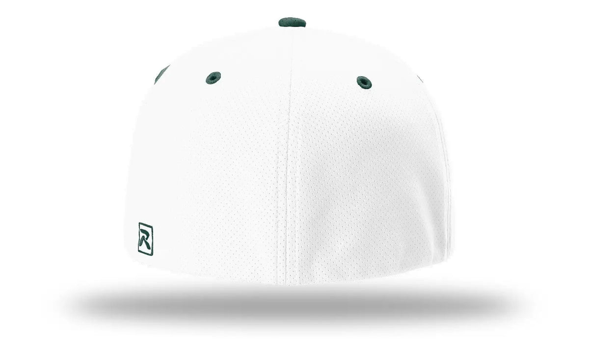Richardson Pts50 Matrix R-flex Caps - White Dark Green Comp