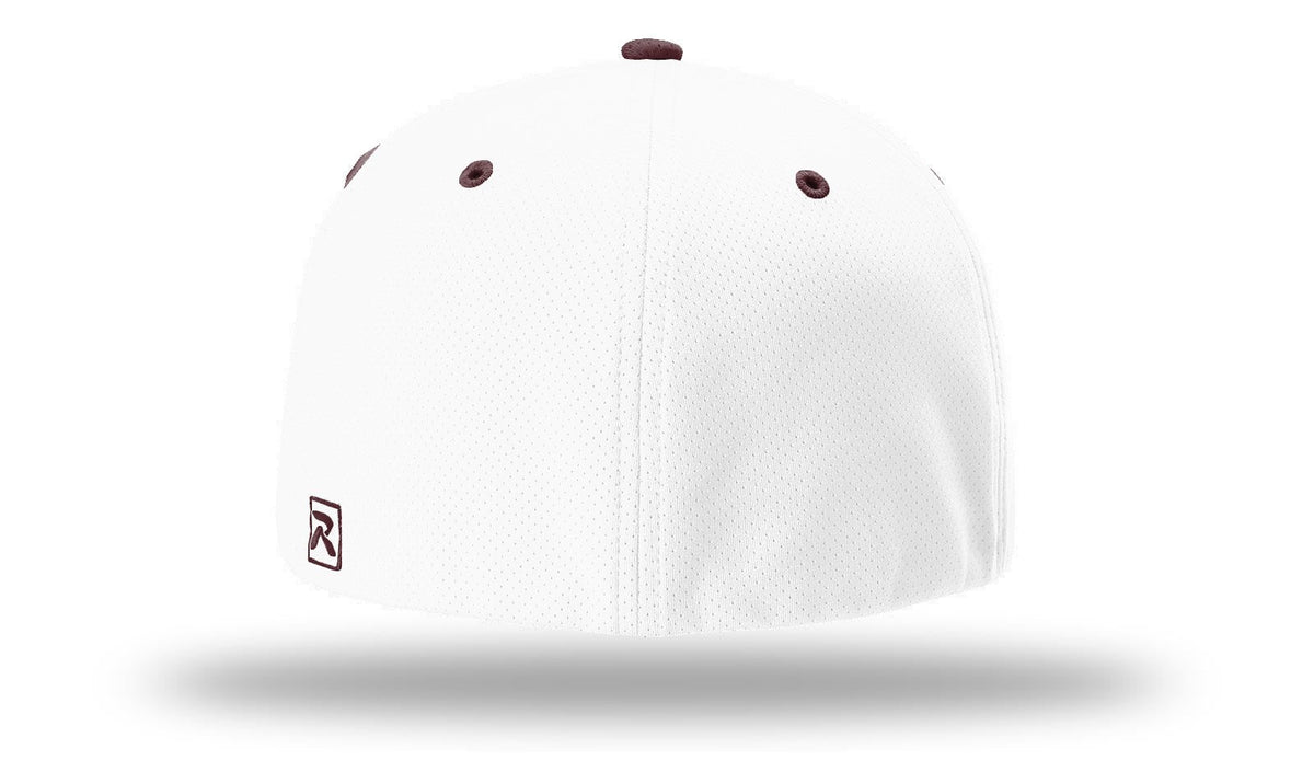 Richardson Pts50 Matrix R-flex Caps - White Maroon