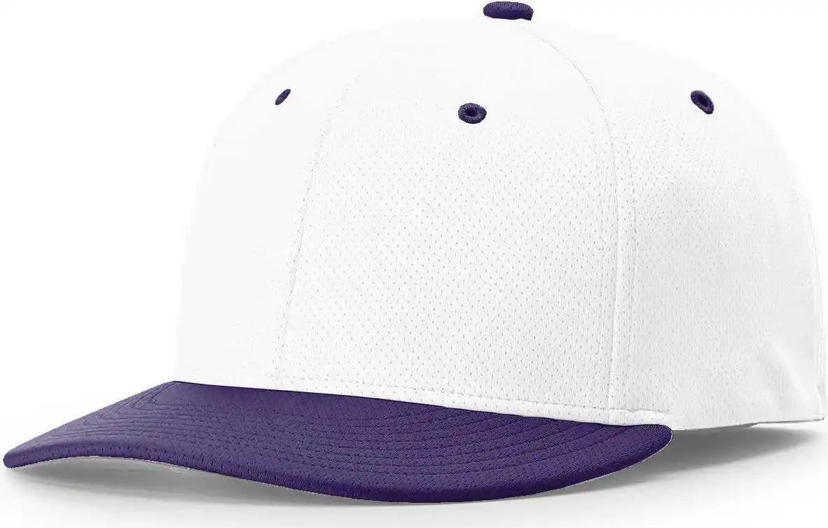 Richardson Pts50 Matrix R-flex Caps - White Purple - Xs-sm