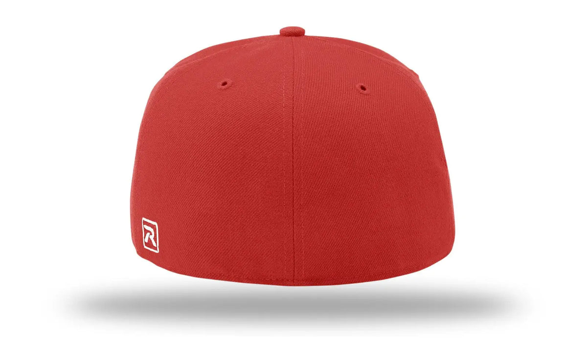 Richardson Pts65 Surge Fitted Caps - Red