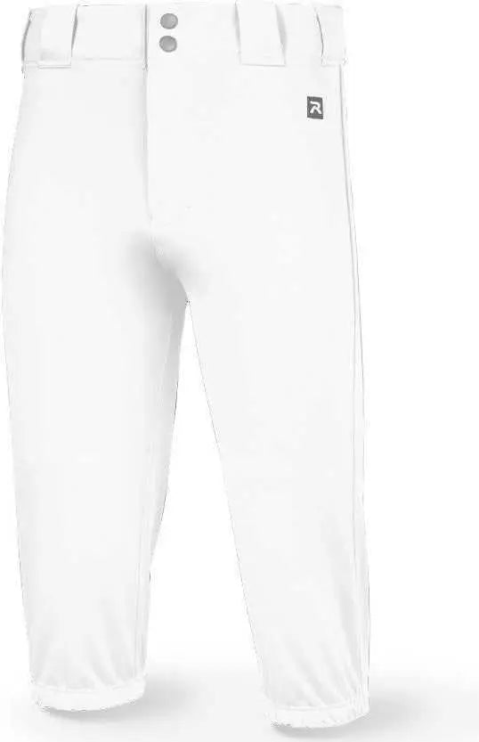 Richardson Pts8022y Youth Pts Baseball Knicker Pant - White