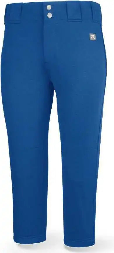 Richardson Pts8023wy Girls Pts Softball Low Rise Mid-calf Pant - Royal