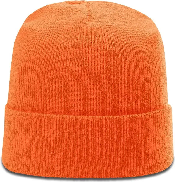Richardson R18 Solid Beanie with Cuff - Blaze Orange - Osfm
