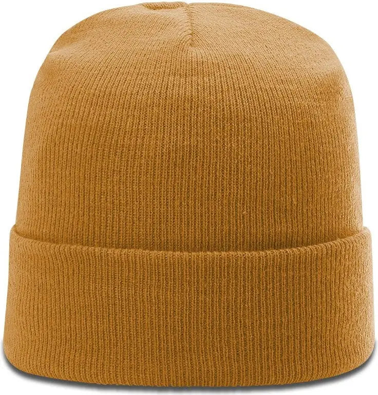 Richardson R18 Solid Beanie with Cuff - Camel - Osfm