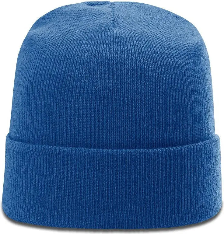 Richardson R18 Solid Beanie with Cuff - Royal - Osfm