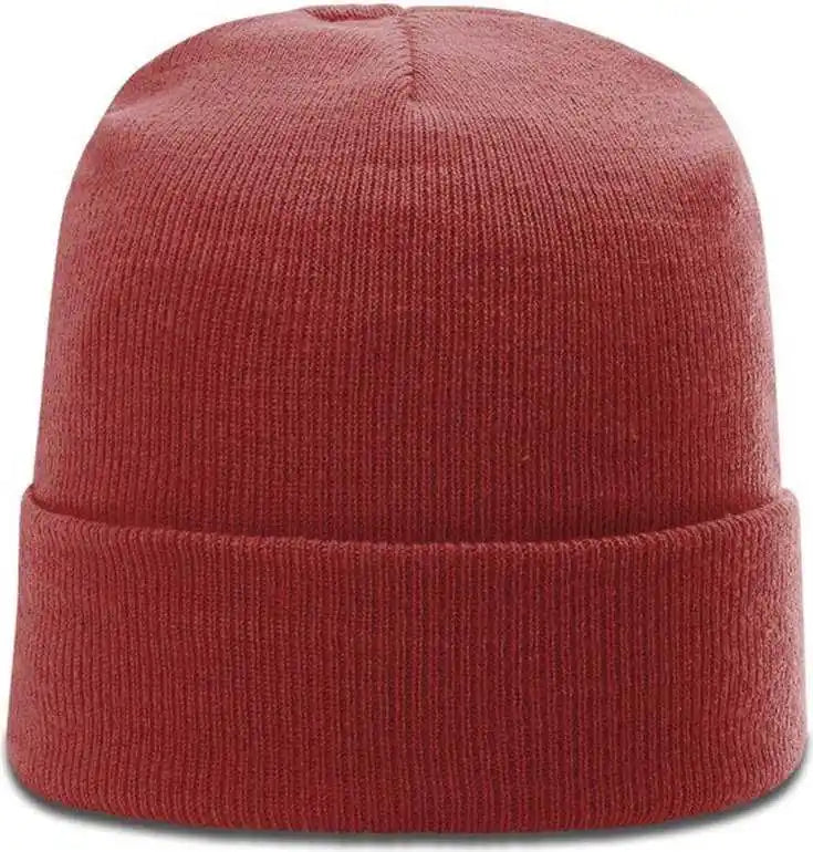 Richardson R18 Solid Beanies with Cuff - Cardinal Black - Osfm