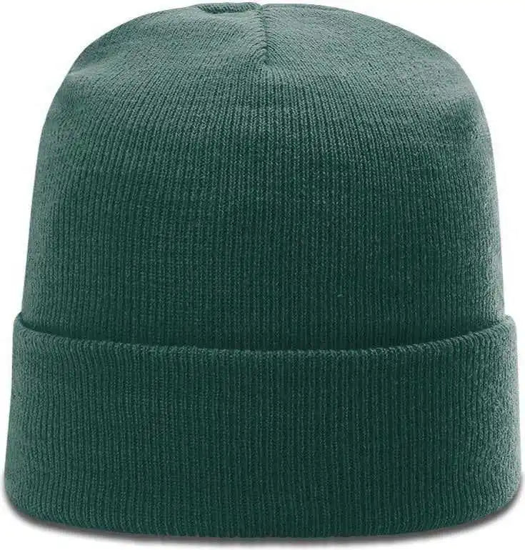 Richardson R18 Solid Beanies with Cuff - Dark Green - Forest / Osfm