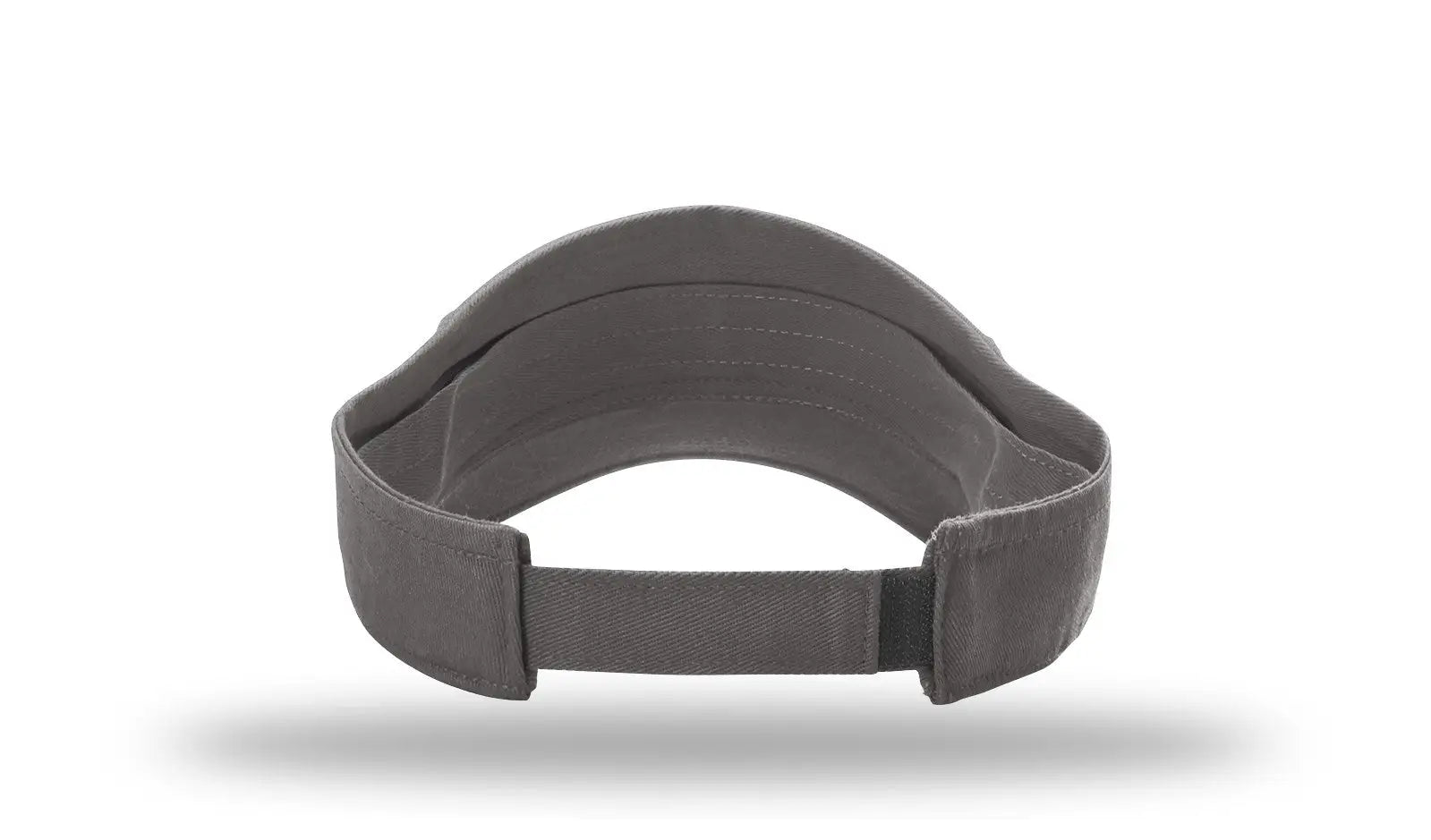 Richardson R45 Garment Washed Visor - Charcoal - Dark Gray / Osfm