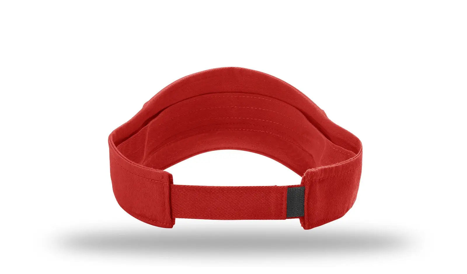 Richardson R45 Garment Washed Visor - Red