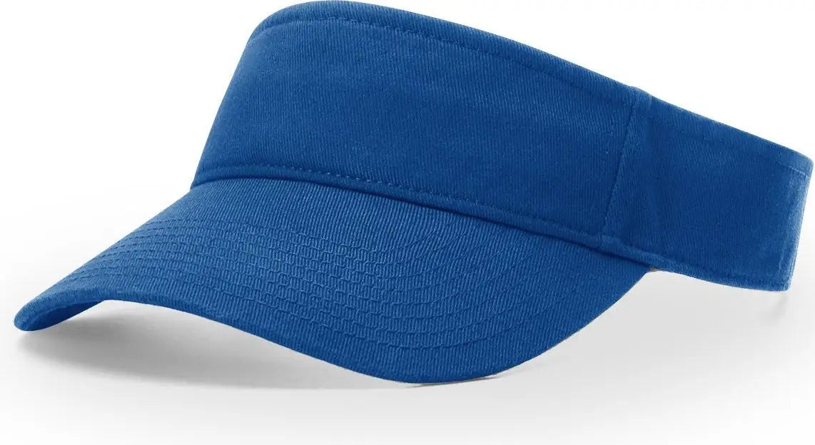 Richardson R45 Garment Washed Visor - Royal