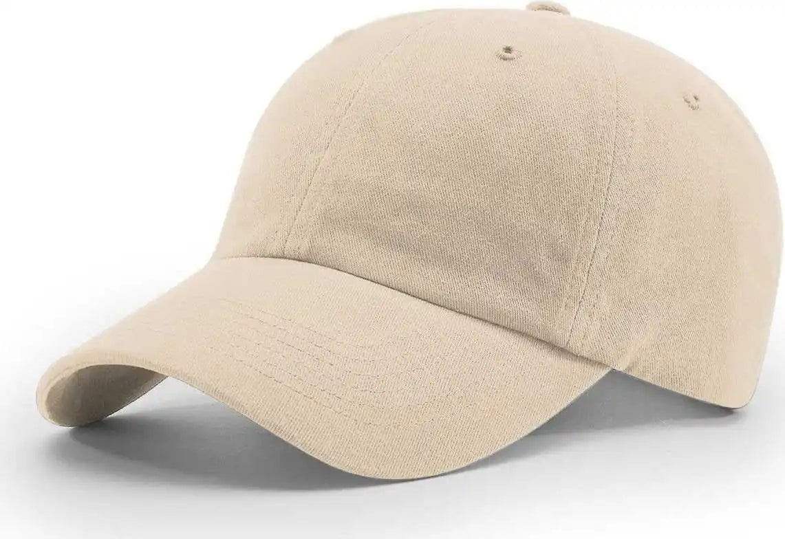Richardson R55 Garment Washed Twill Caps Stone Ivory / Osfm