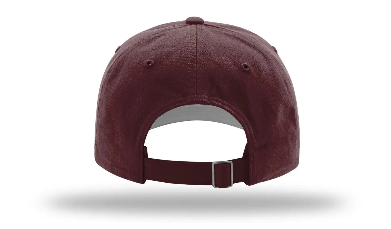 Richardson R55 R65 Garment Washed Twill Cap - Maroon