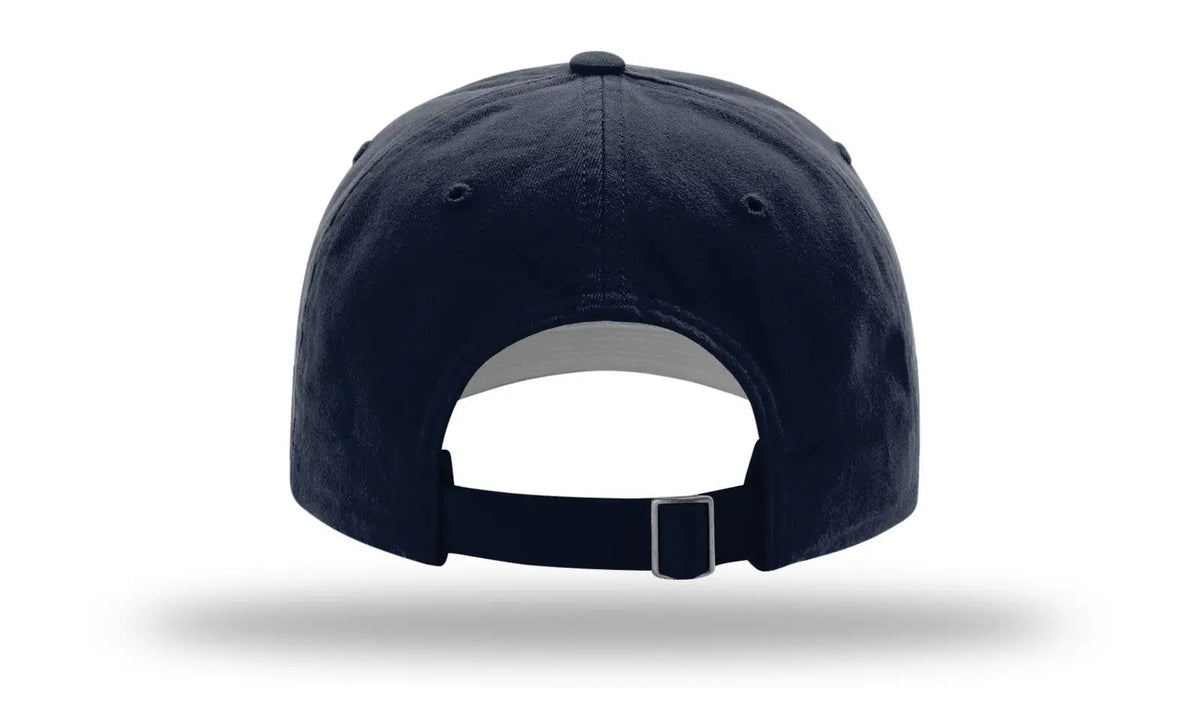 Richardson R55 R65 Garment Washed Twill Cap - Navy - Osfm
