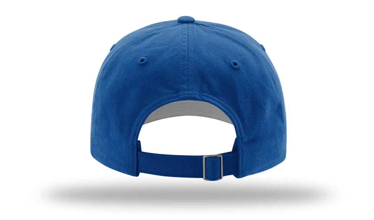 Richardson R55 R65 Garment Washed Twill Cap - Royal - Osfm