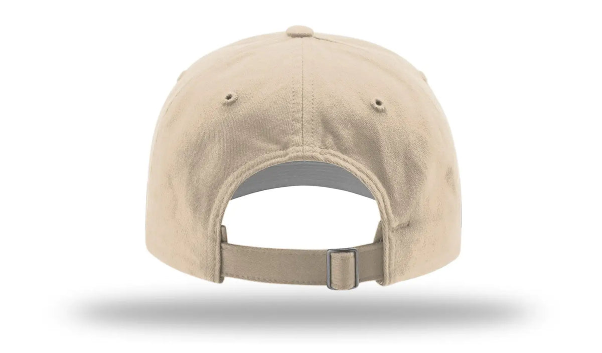 Richardson R55 R65 Garment Washed Twill Cap - Stone