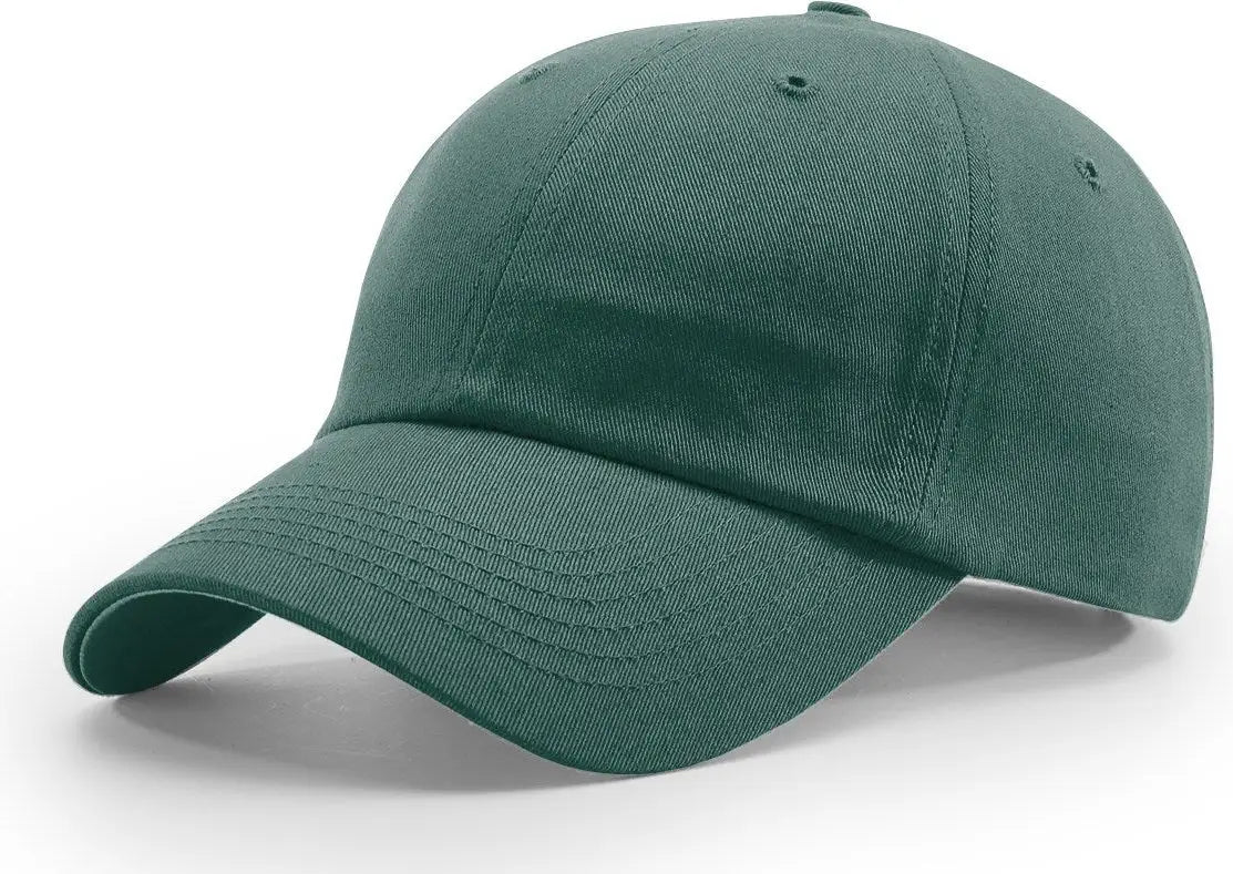 Richardson R65s Relaxed Twill Cap - Dark Green - Forest / Osfm
