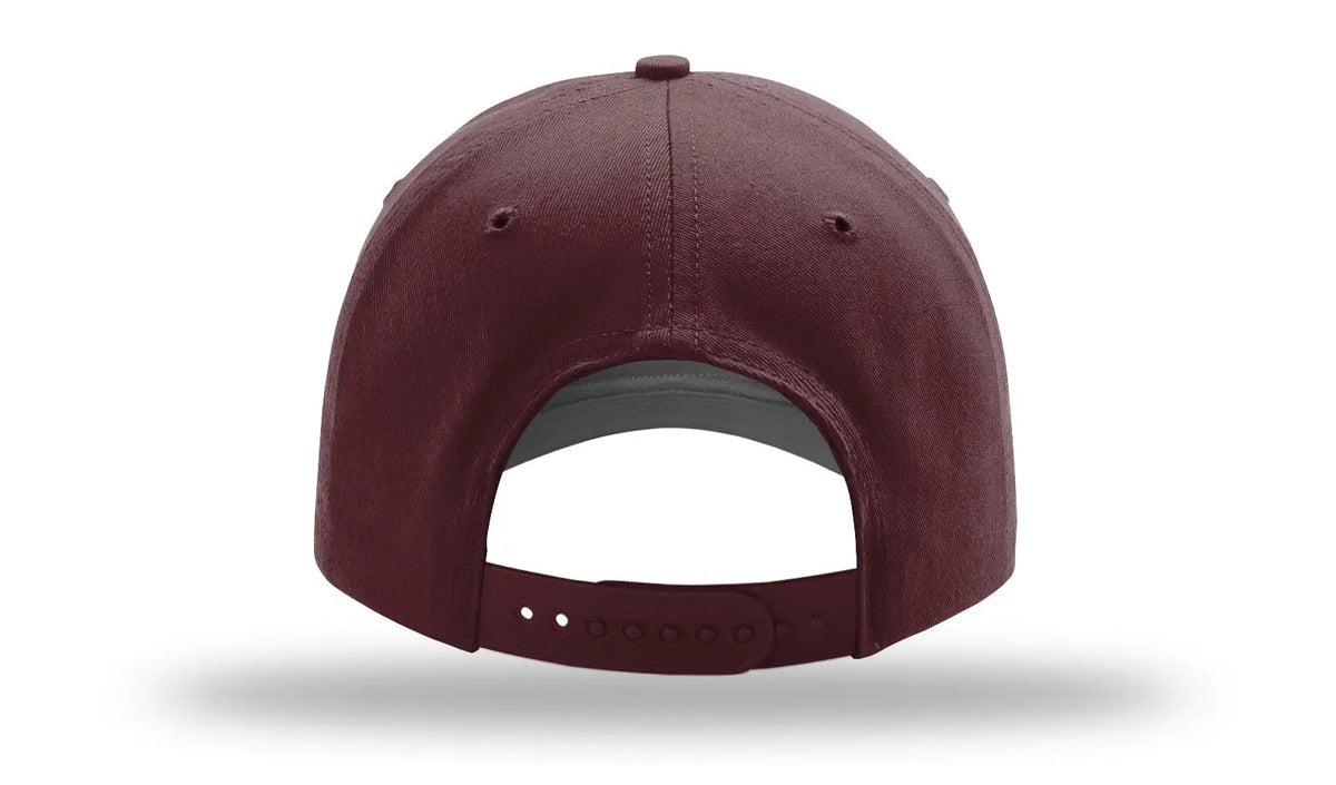 Richardson R65s Relaxed Twill Cap - Maroon - Osfm