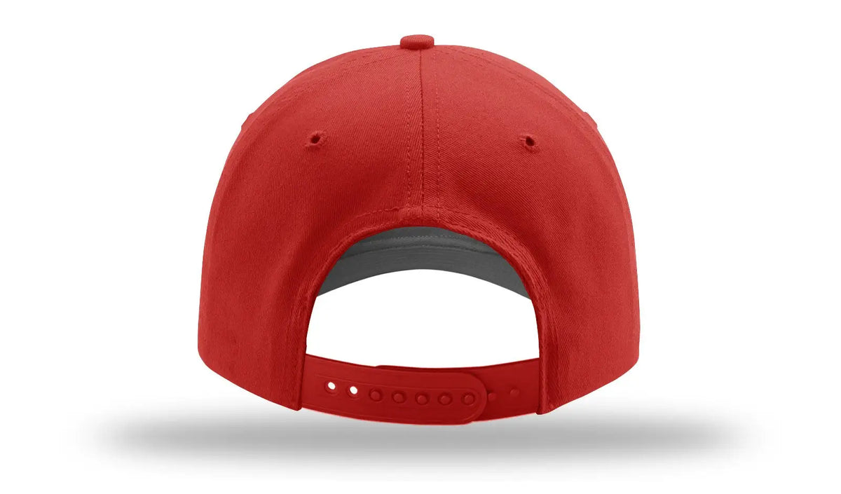 Richardson R65s Relaxed Twill Cap - Red - Osfm