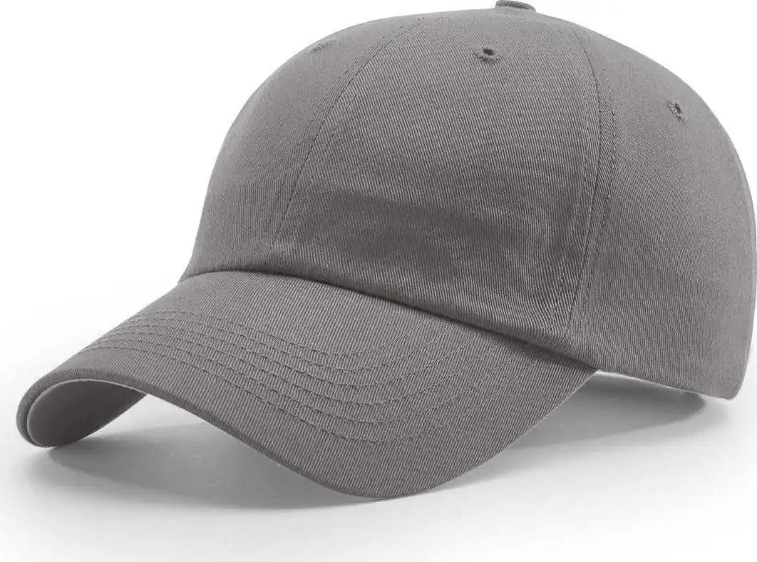 Richardson R65s Relaxed Twill Snapback Caps Charcoal Dark Gray / Osfm