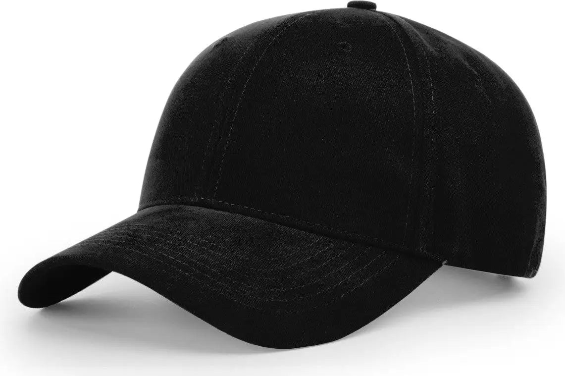 Richardson R75s Casual Twill Cap - Black