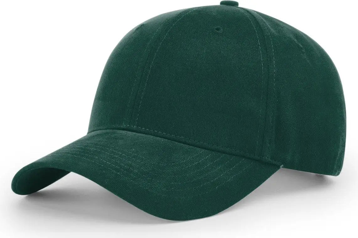 Richardson R75s Casual Twill Cap - Dark Green - Forest / Osfm