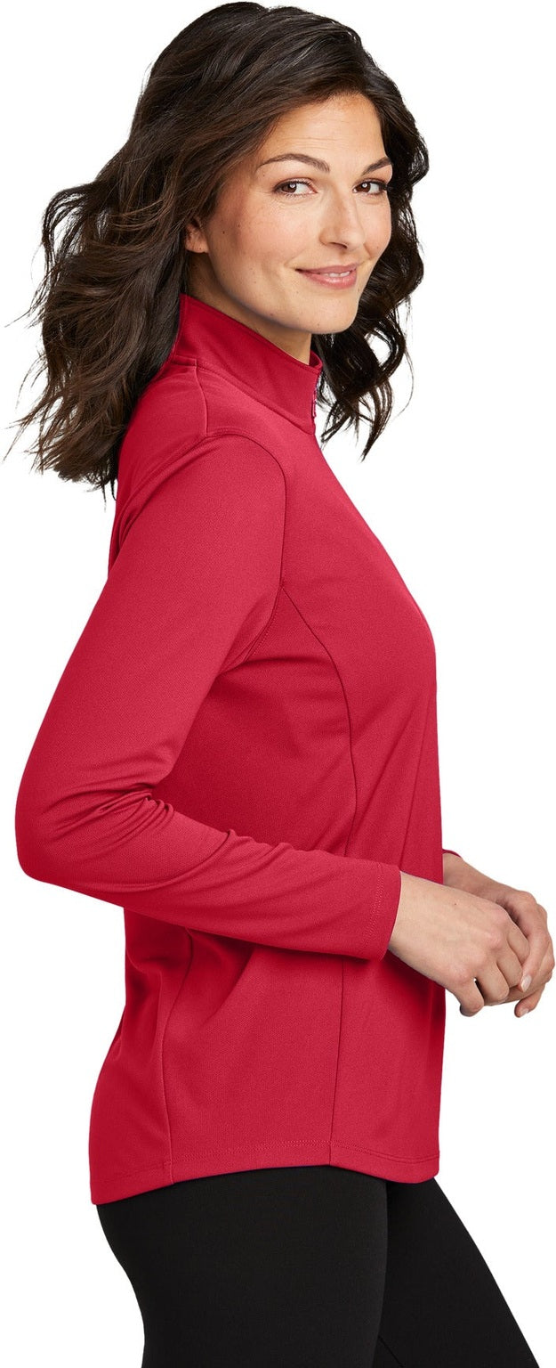RichRed Port Authority Women's Dry Zone UV Micro-Mesh 1/4-Zip LK112