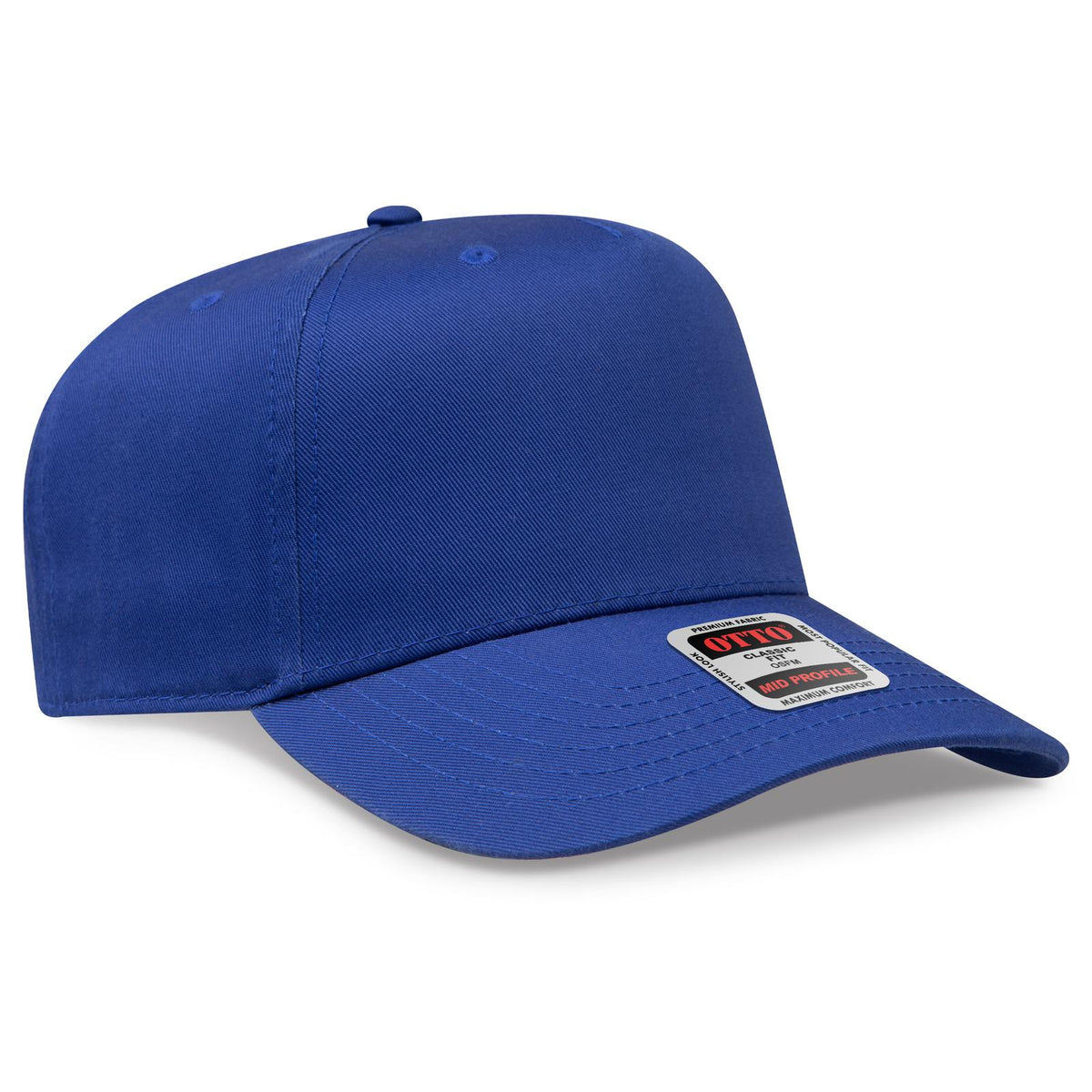 Right View of 001 - Royal OTTO CAP 5 Panel Mid Profile Baseball Cap