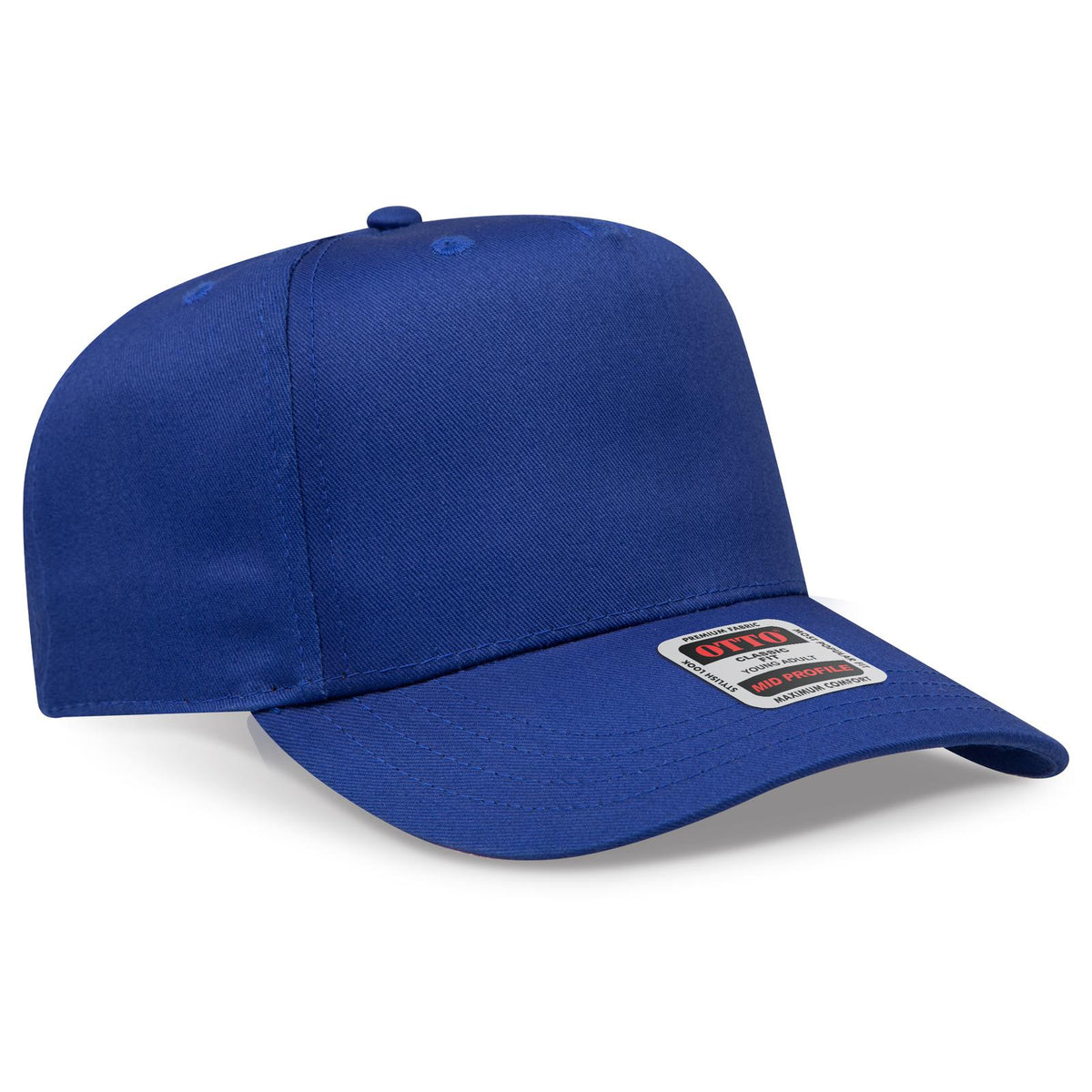 Right View of 001 - Royal OTTO CAP 5 Panel Mid Profile Baseball Cap