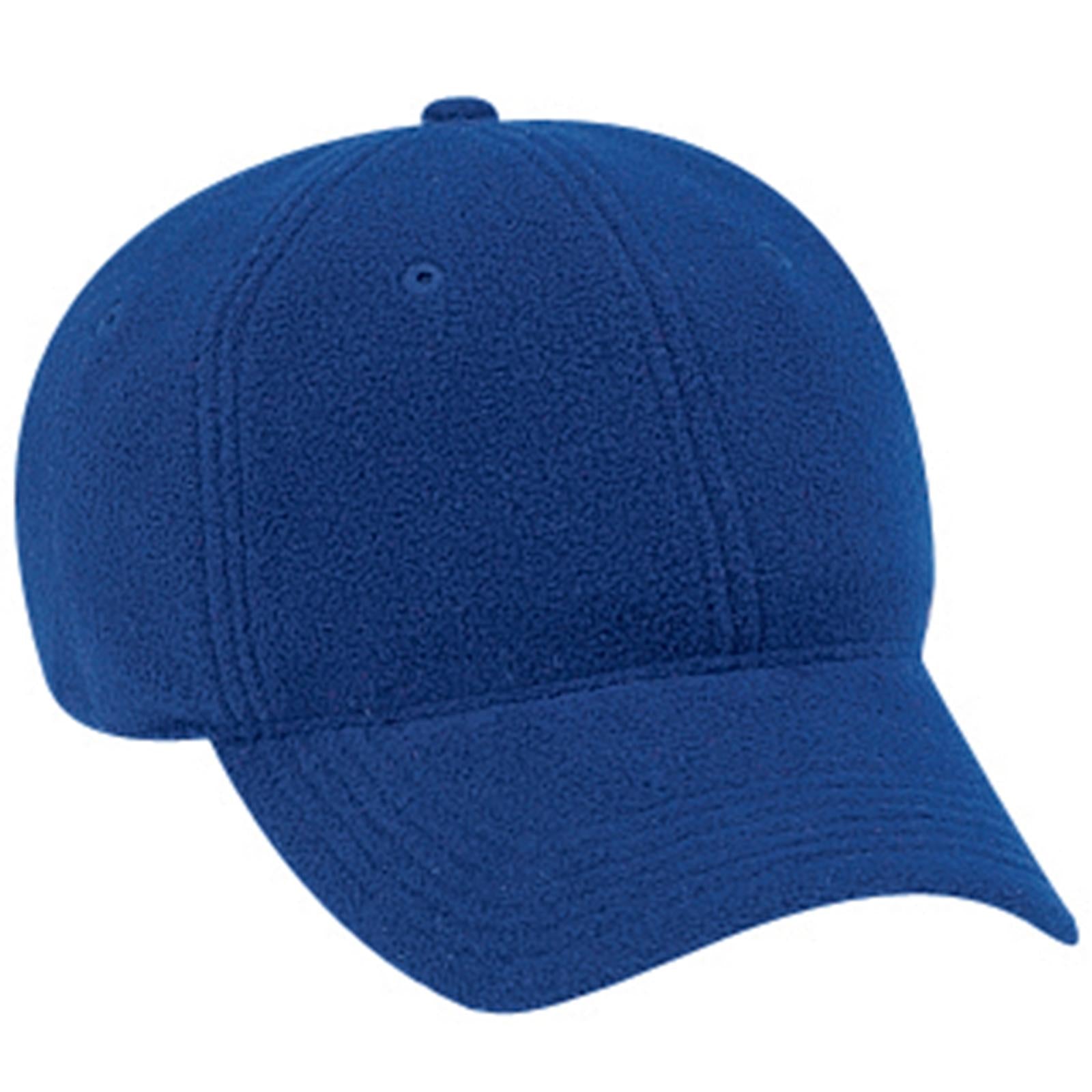 Front View of 001 - Royal OTTO CAP 6 Panel Low Profile Baseball Cap