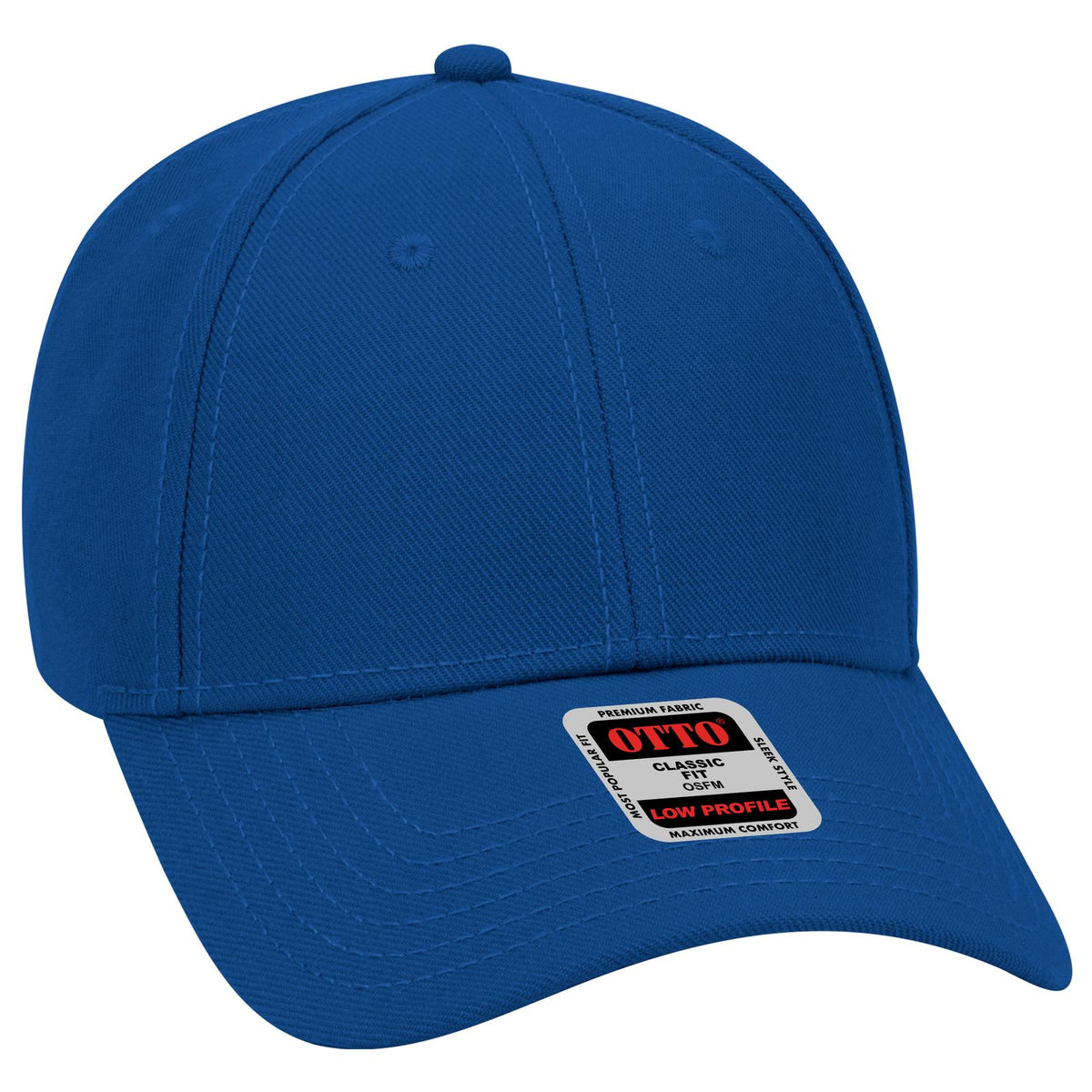 Right View of 001 - Royal OTTO CAP 6 Panel Low Profile Baseball Cap