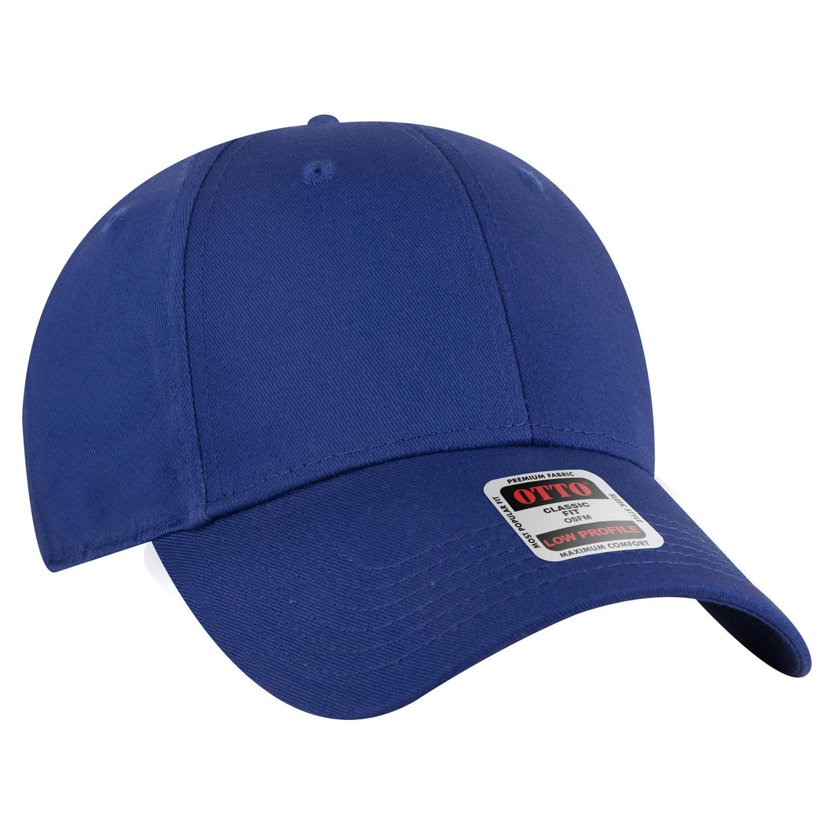 Right View of 001 - Royal OTTO CAP 6 Panel Low Profile Baseball Cap