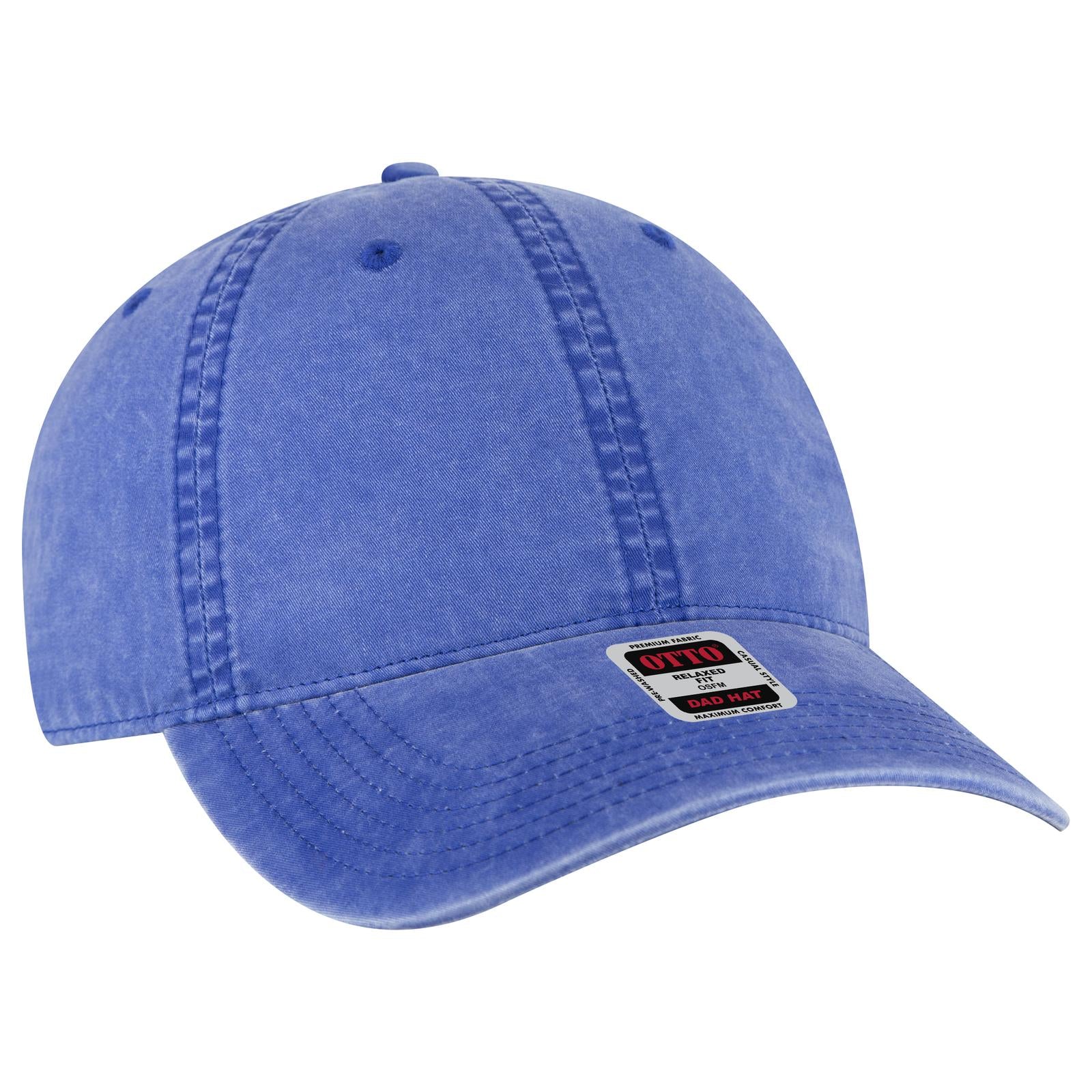 Right View of 001 - Royal OTTO CAP 6 Panel Low Profile Dad Hat