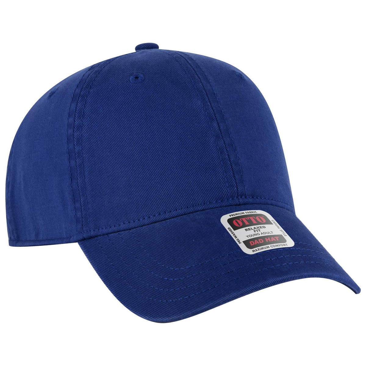 Right View of 001 - Royal OTTO CAP 6 Panel Low Profile Dad Hat