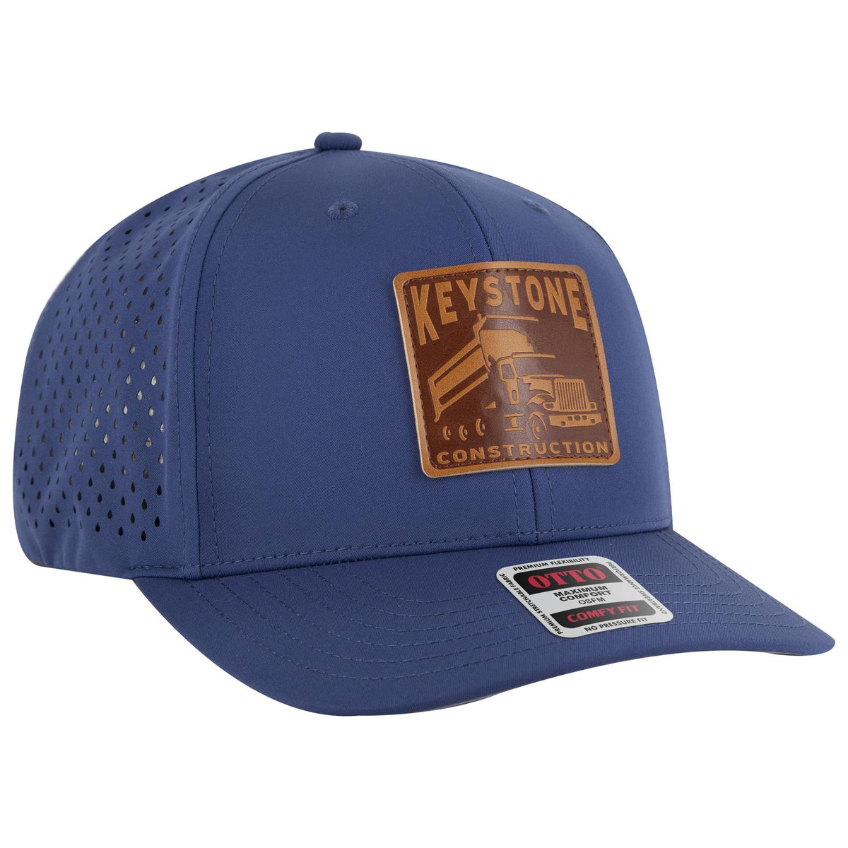 Right View of 001 - Royal OTTO CAP "OTTO COMFY FIT" 6 Panel Mid Profile Baseball Cap