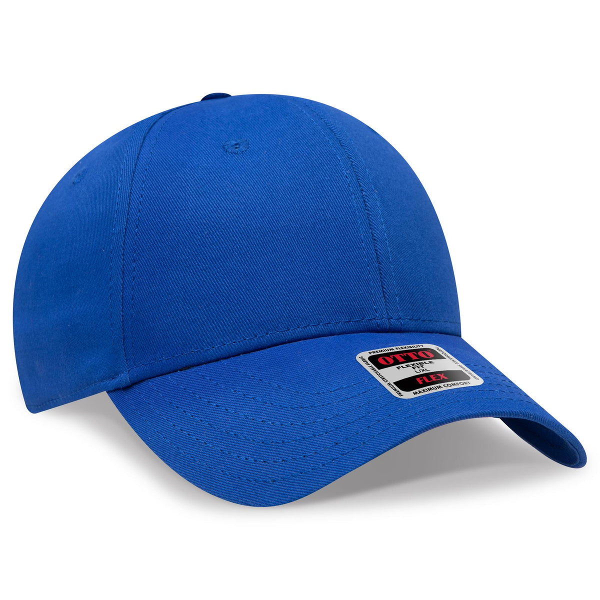 Right View of 001 - Royal OTTO CAP "OTTO FLEX" Fitted 6 Panel Low Profile Baseball Cap