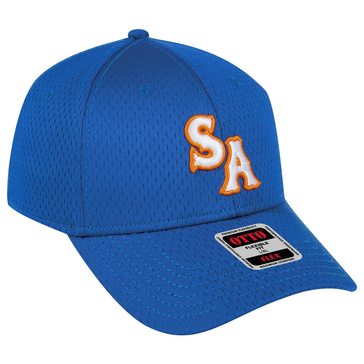 Right View of 001 - Royal OTTO CAP "OTTO FLEX" Fitted 6 Panel Low Profile Baseball Cap