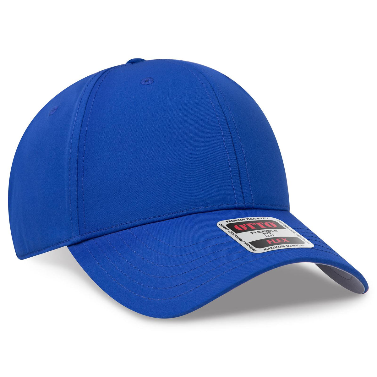 Right View of 001 - Royal OTTO CAP "OTTO FLEX" Fitted 6 Panel Low Profile Baseball Cap