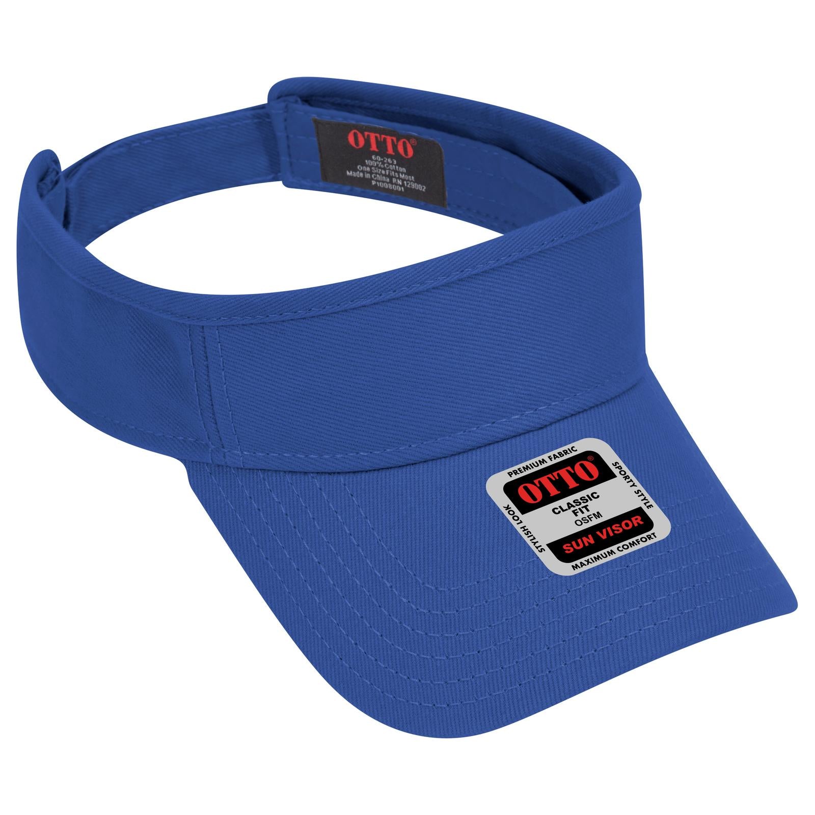 Front View of 001 - Royal OTTO CAP Sun Visor