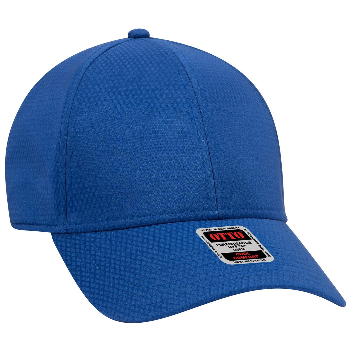 Right View of 001 - Royal OTTO CAP UPF 50+ 6 Panel Low Profile Baseball Cap
