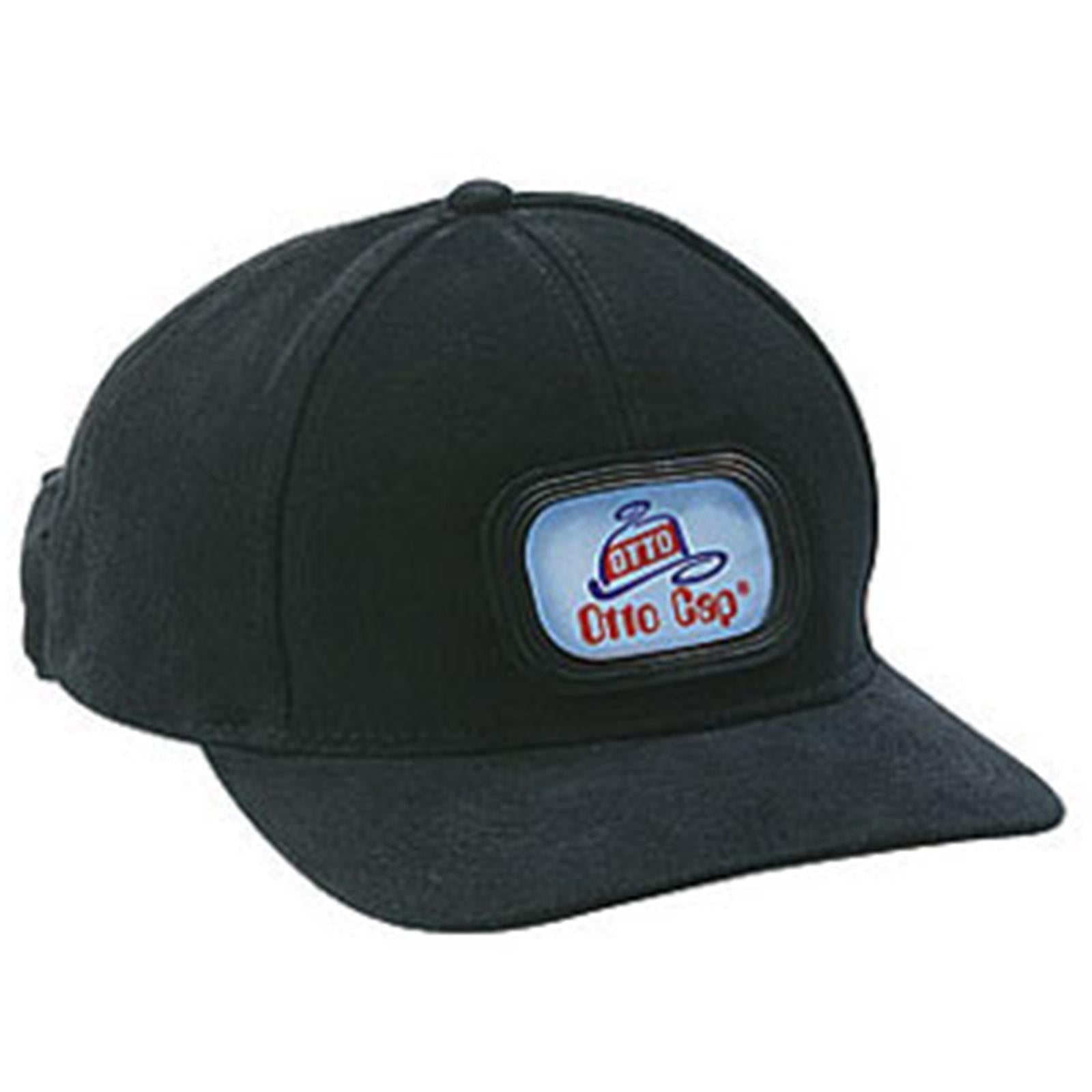 Right View of 003 - Black OTTO CAP 6 Panel Low Profile Baseball Cap
