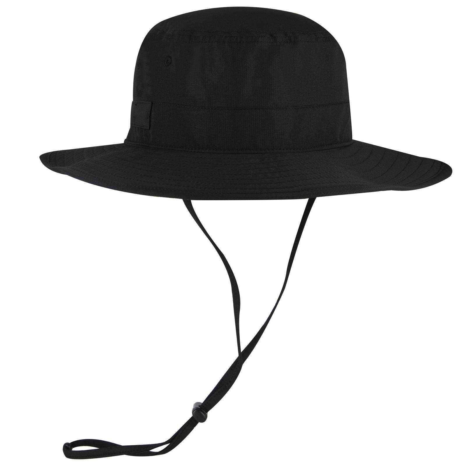 Right View of 003 - Black OTTO CAP Boonie Hat