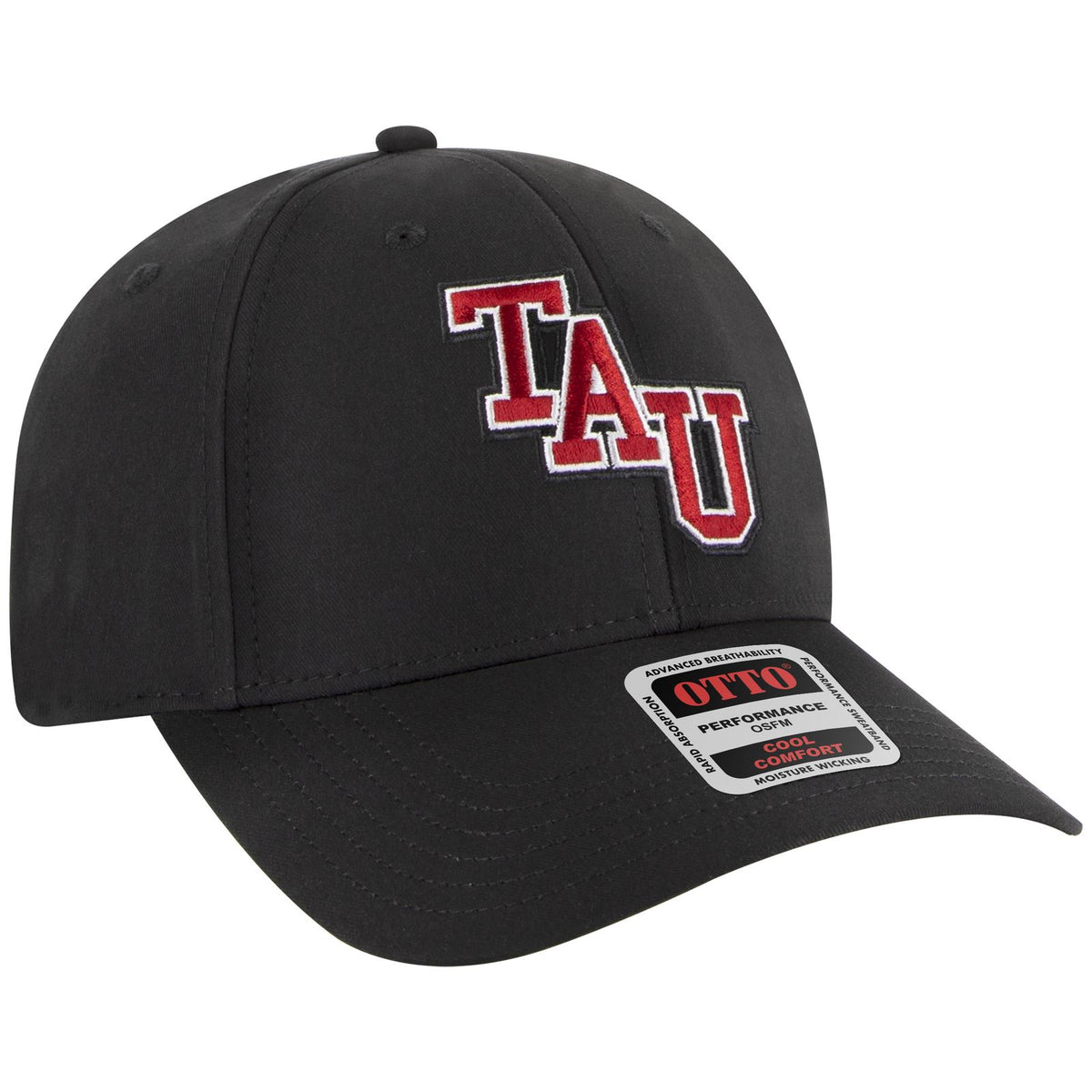 Right View of 004 - Navy OTTO CAP 6 Panel Low Profile Baseball Cap