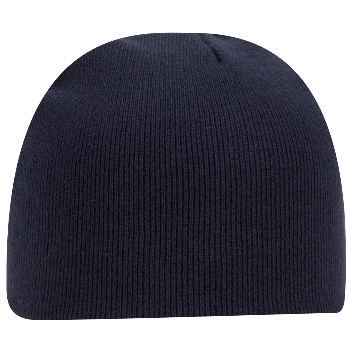 Right View of 004 - Navy OTTO CAP 8" Classic Knit Beanie