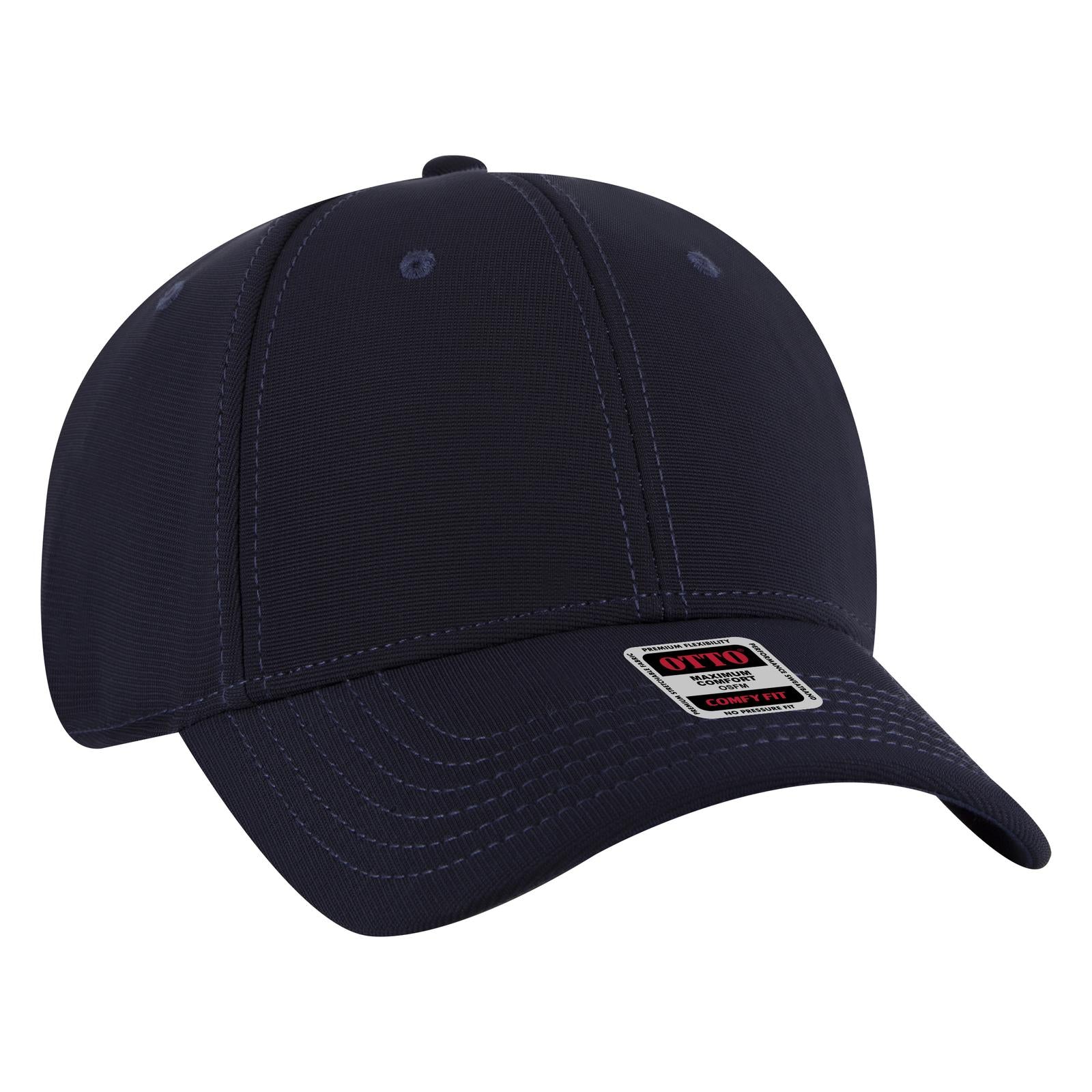 Right View of 004 - Navy OTTO CAP "OTTO COMFY FIT" 6 Panel Low Profile Baseball Cap